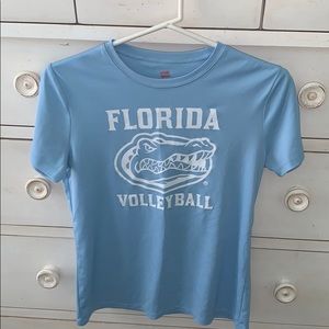 A polyester gators volleyball shirt.